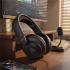 ACEFAST H15 Gaming Wireless Headset with Microphone 2.4G Bluetooth-compatible RGB Light Gaming Headphone - Black